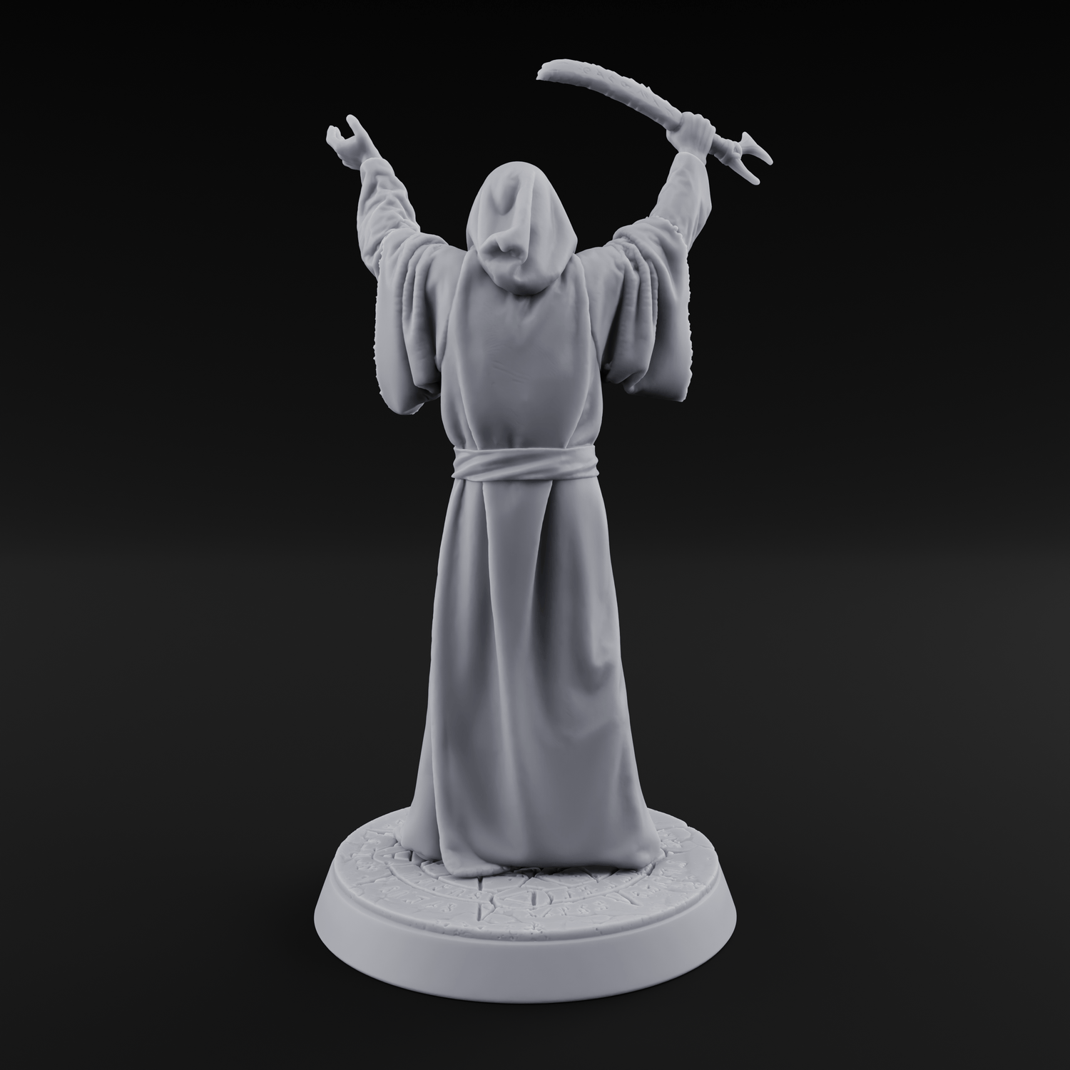 Nyarlathotep Devoted Human Cultist B Miniature for Dungeons and Dragons, Pathfinder or other TTRPGs
