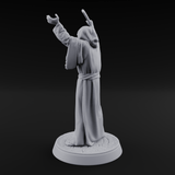 Nyarlathotep Devoted Human Cultist B Miniature for Dungeons and Dragons, Pathfinder or other TTRPGs