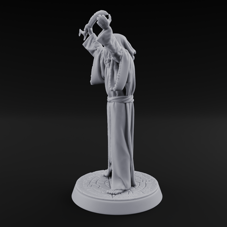 Nyarlathotep Devoted Human Cultist B Miniature for Dungeons and Dragons, Pathfinder or other TTRPGs