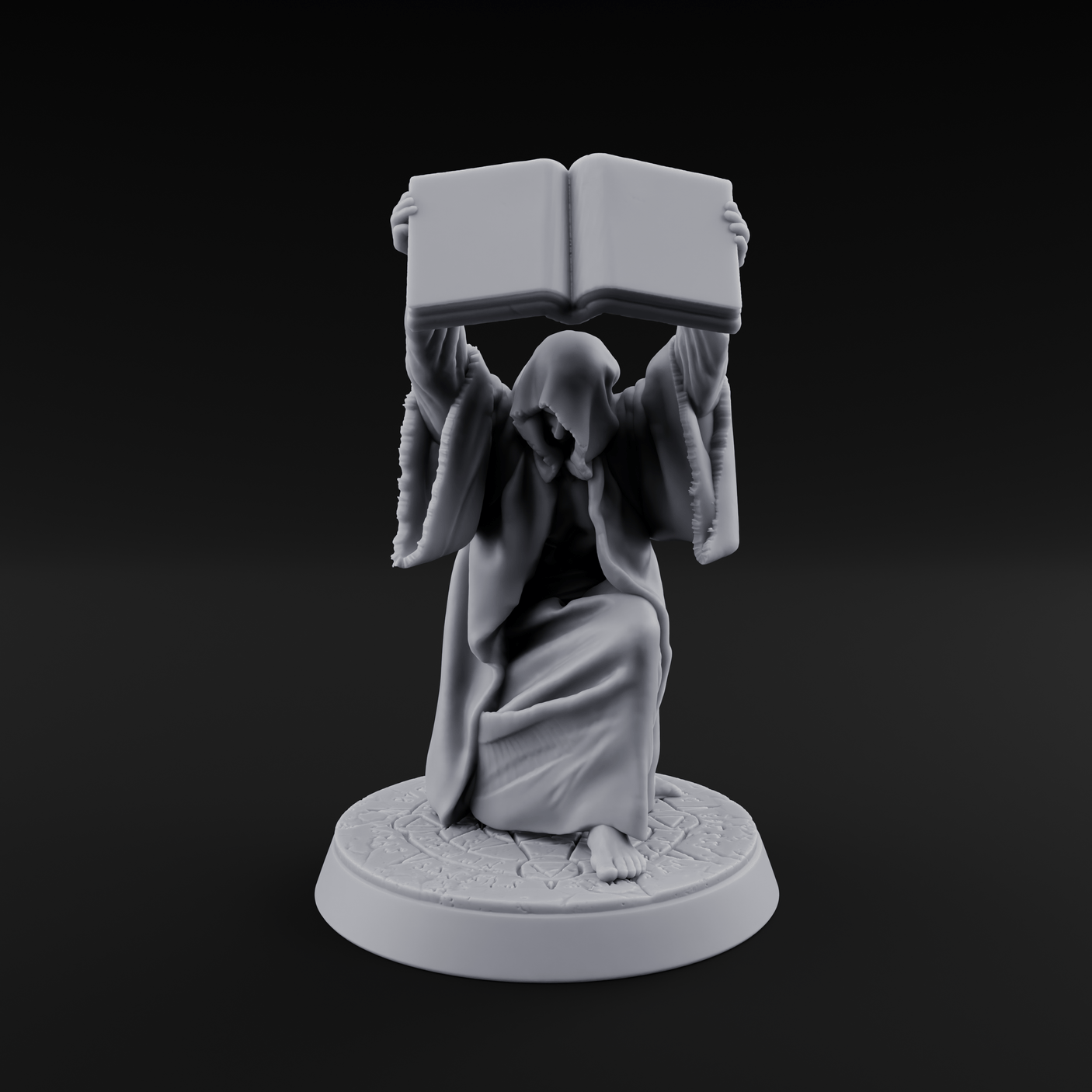 Nyarlathotep Devoted Human Cultist C Miniature for Dungeons and Dragons, Pathfinder or other TTRPGs