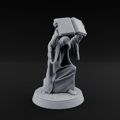 Nyarlathotep Devoted Human Cultist C Miniature for Dungeons and Dragons, Pathfinder or other TTRPGs