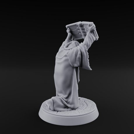 Nyarlathotep Devoted Human Cultist C Miniature for Dungeons and Dragons, Pathfinder or other TTRPGs