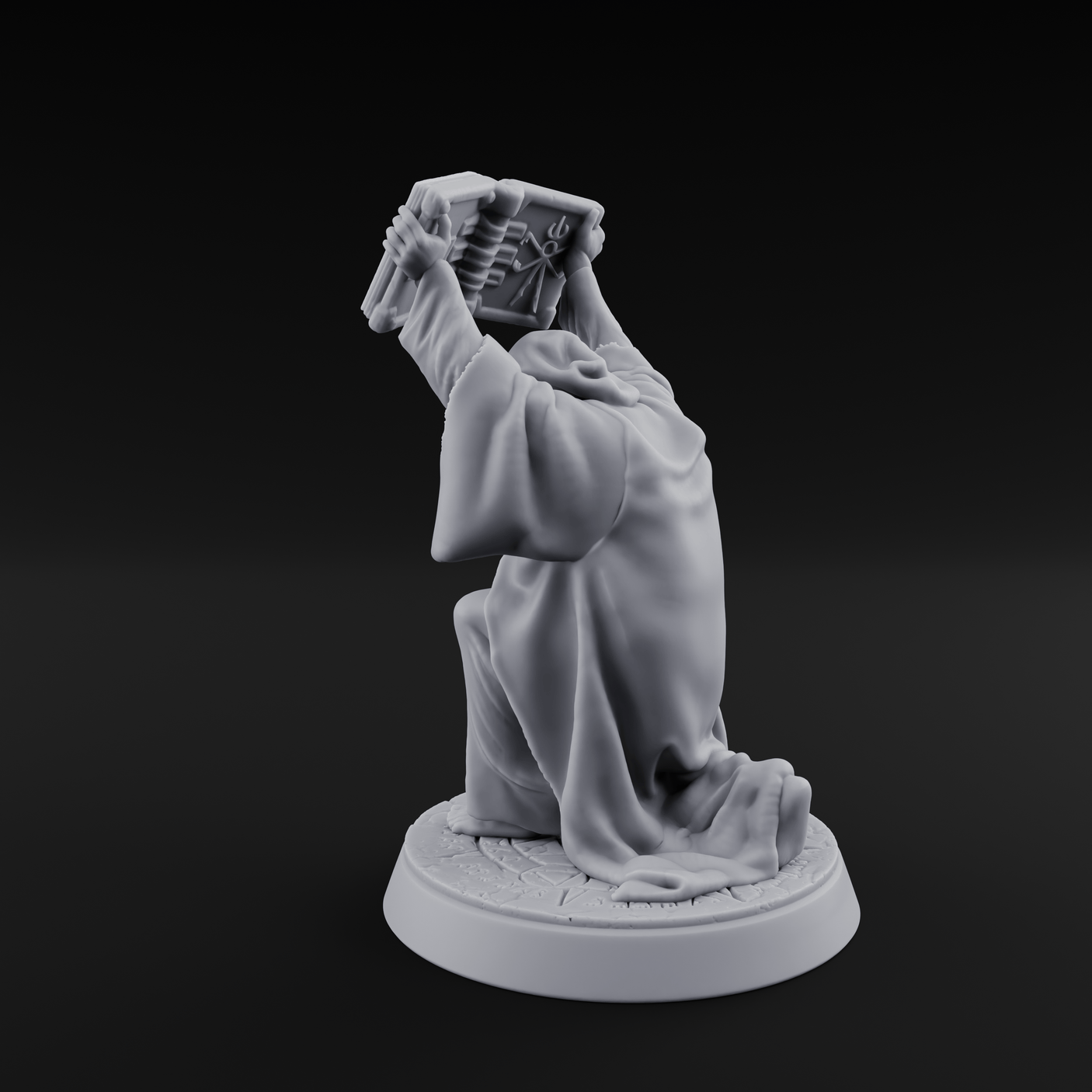 Nyarlathotep Devoted Human Cultist C Miniature for Dungeons and Dragons, Pathfinder or other TTRPGs