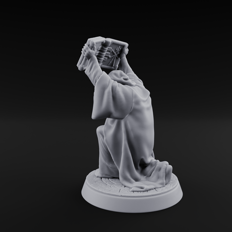 Nyarlathotep Devoted Human Cultist C Miniature for Dungeons and Dragons, Pathfinder or other TTRPGs