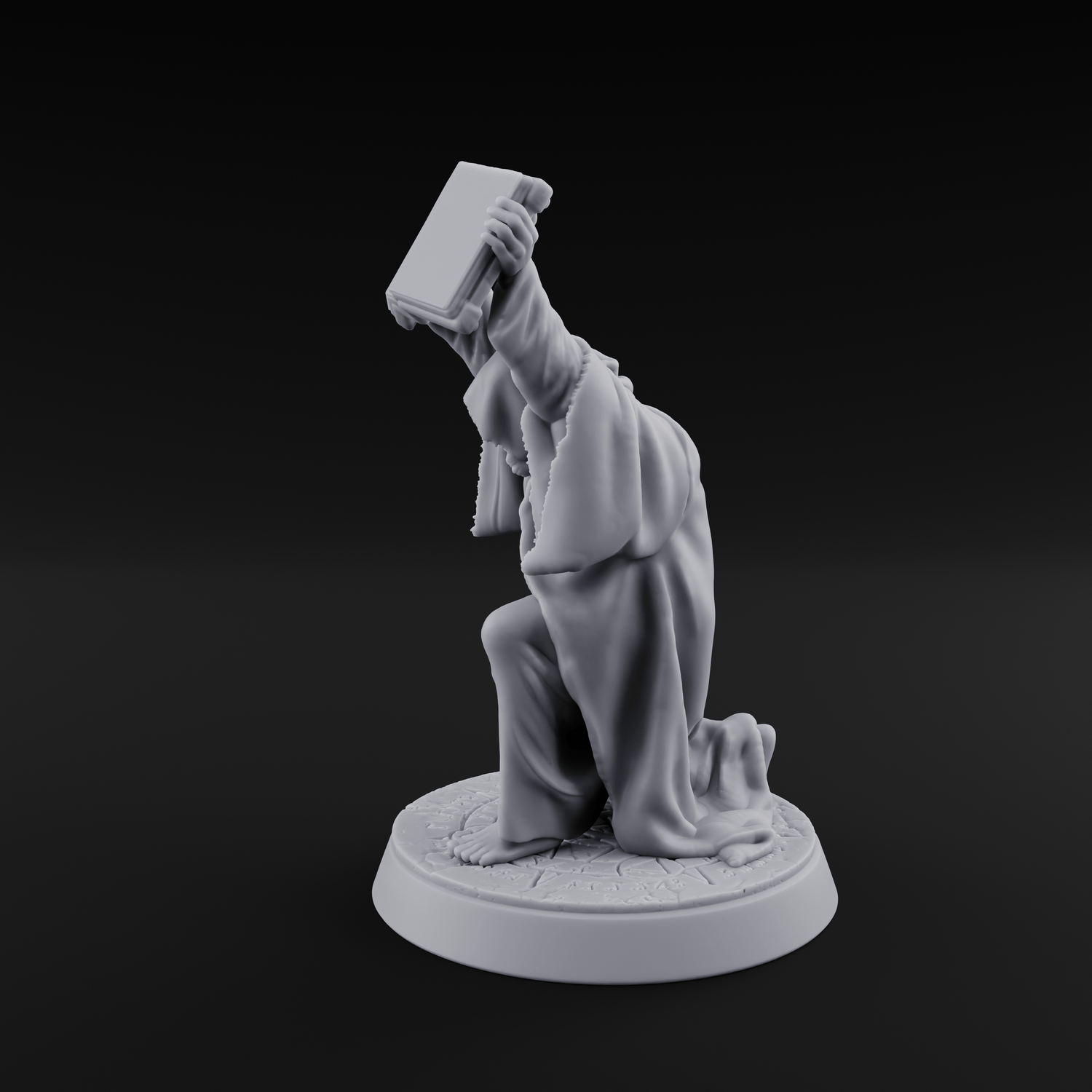 Nyarlathotep Devoted Human Cultist C Miniature for Dungeons and Dragons, Pathfinder or other TTRPGs