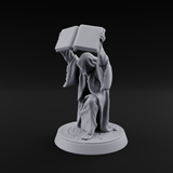 Nyarlathotep Devoted Human Cultist C Miniature for Dungeons and Dragons, Pathfinder or other TTRPGs