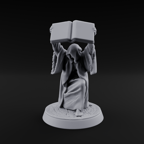 Nyarlathotep Devoted Human Cultist C Miniature for Dungeons and Dragons, Pathfinder or other TTRPGs
