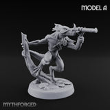 Blowpipe Blasting Lizardfolk Warrior A — With