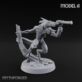 Blowpipe Blasting Lizardfolk Warrior A — Without
