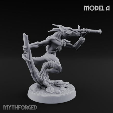 Blowpipe Blasting Lizardfolk Warrior A gallery 3