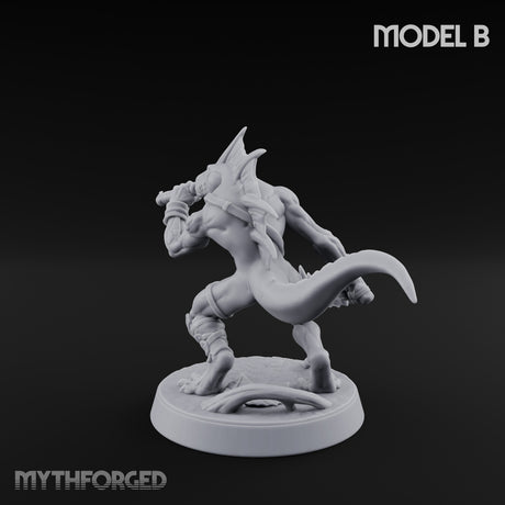 Blowpipe Blasting Lizardfolk Warrior B gallery 10