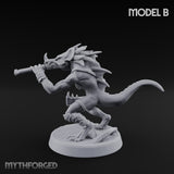 Blowpipe Blasting Lizardfolk Warrior B gallery 11