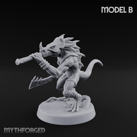 Blowpipe Blasting Lizardfolk Warrior B gallery 13