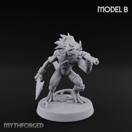 Blowpipe Blasting Lizardfolk Warrior B gallery 17
