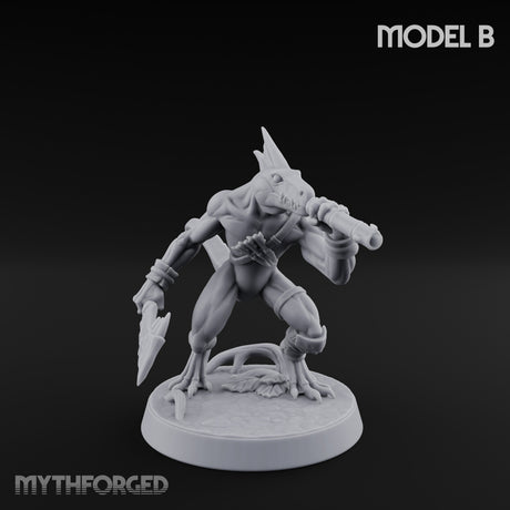 Blowpipe Blasting Lizardfolk Warrior B gallery 18