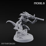 Blowpipe Blasting Lizardfolk Warrior B gallery 3