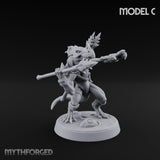 Blowpipe Blasting Lizardfolk Warrior C gallery 1
