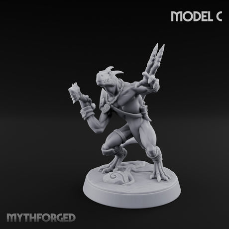 Blowpipe Blasting Lizardfolk Warrior C gallery 16