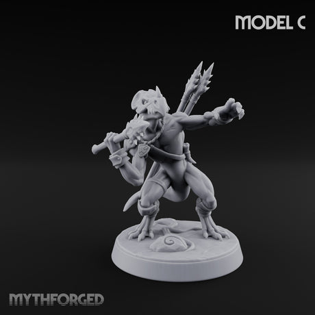 Blowpipe Blasting Lizardfolk Warrior C gallery 17