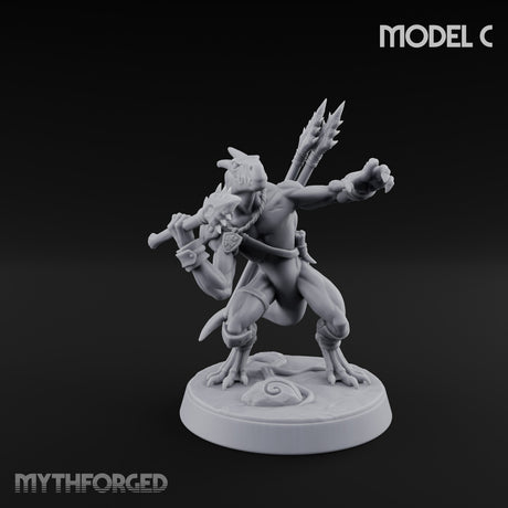Blowpipe Blasting Lizardfolk Warrior C gallery 18