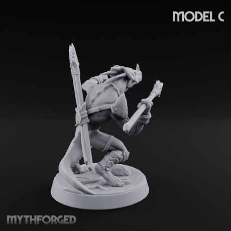 Blowpipe Blasting Lizardfolk Warrior C gallery 7