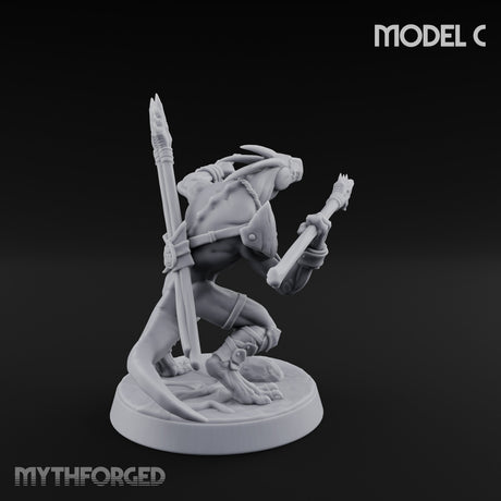 Blowpipe Blasting Lizardfolk Warrior C gallery 8