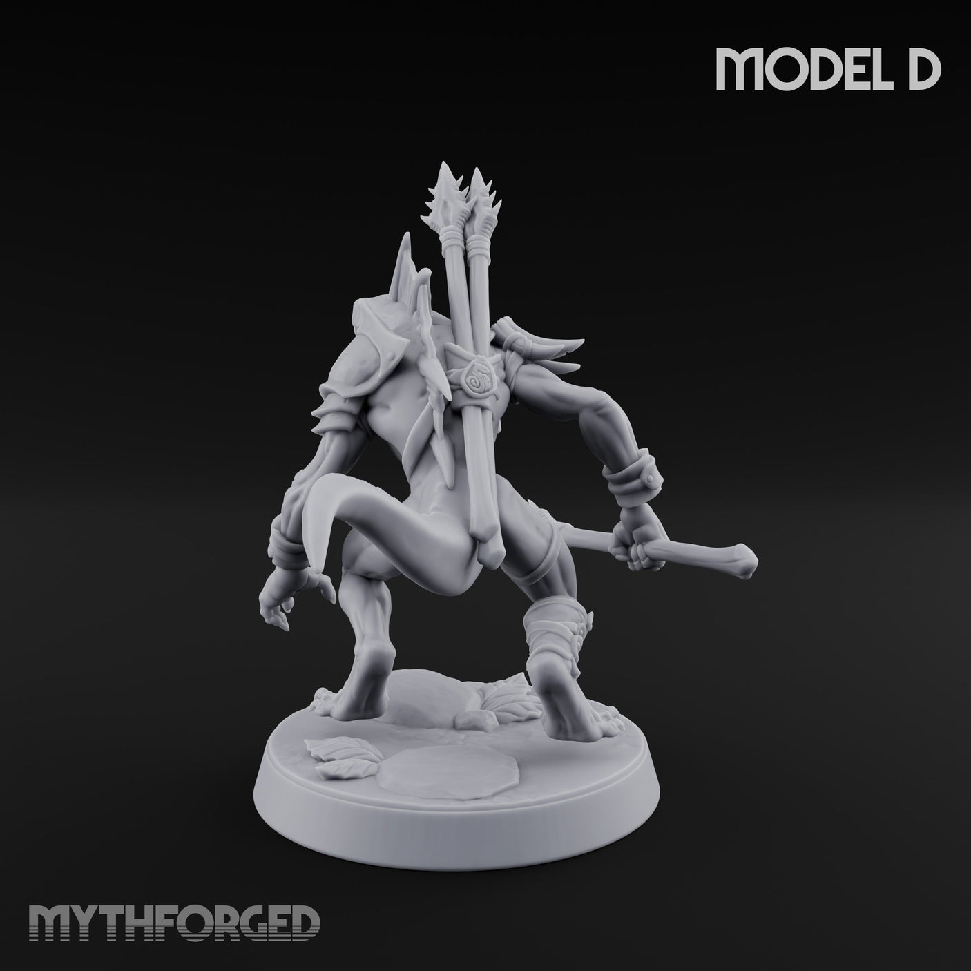 Blowpipe Blasting Lizardfolk Warrior D gallery 10