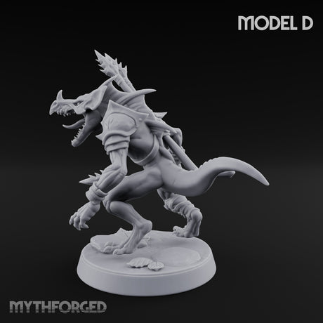 Blowpipe Blasting Lizardfolk Warrior D gallery 11