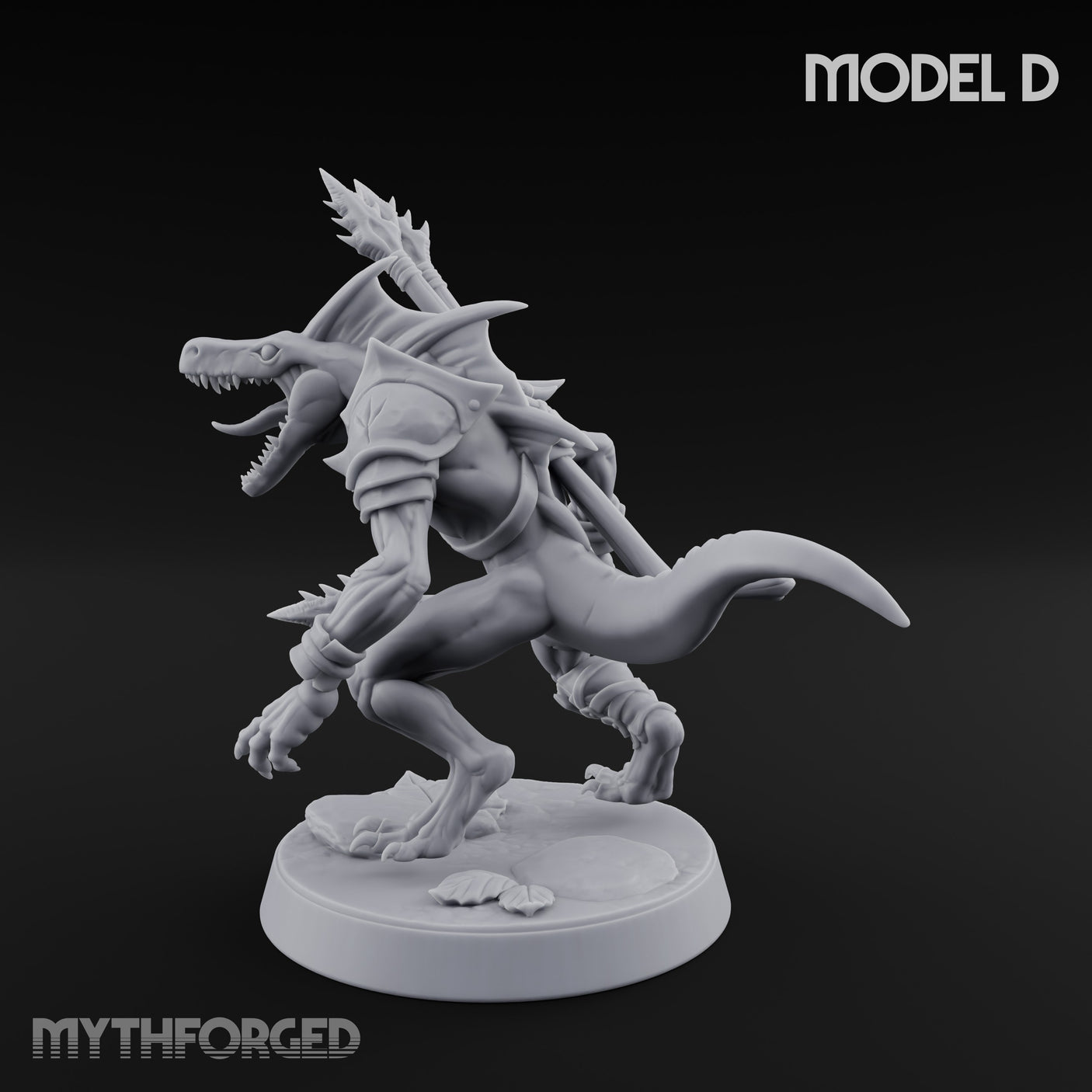 Blowpipe Blasting Lizardfolk Warrior D gallery 12