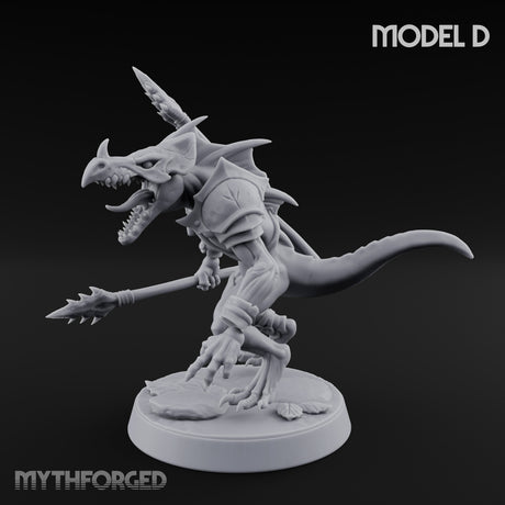 Blowpipe Blasting Lizardfolk Warrior D gallery 13