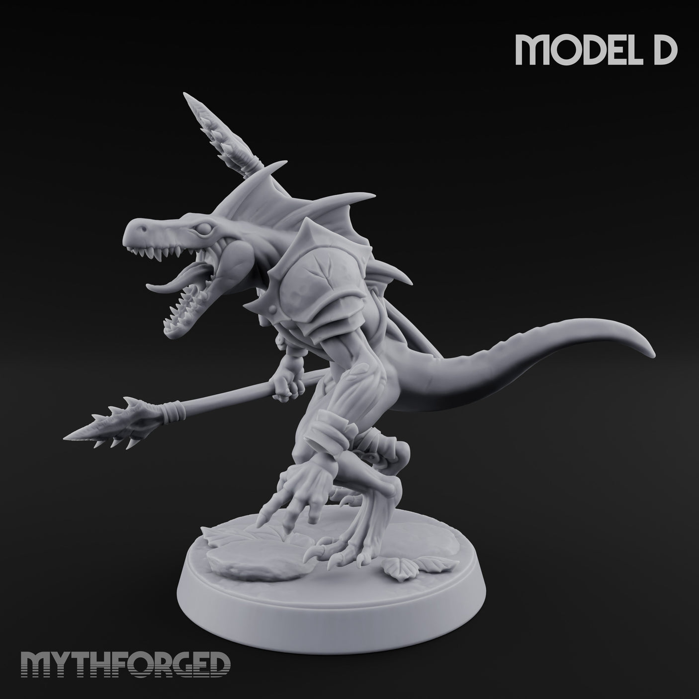 Blowpipe Blasting Lizardfolk Warrior D gallery 14