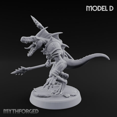 Blowpipe Blasting Lizardfolk Warrior D gallery 14