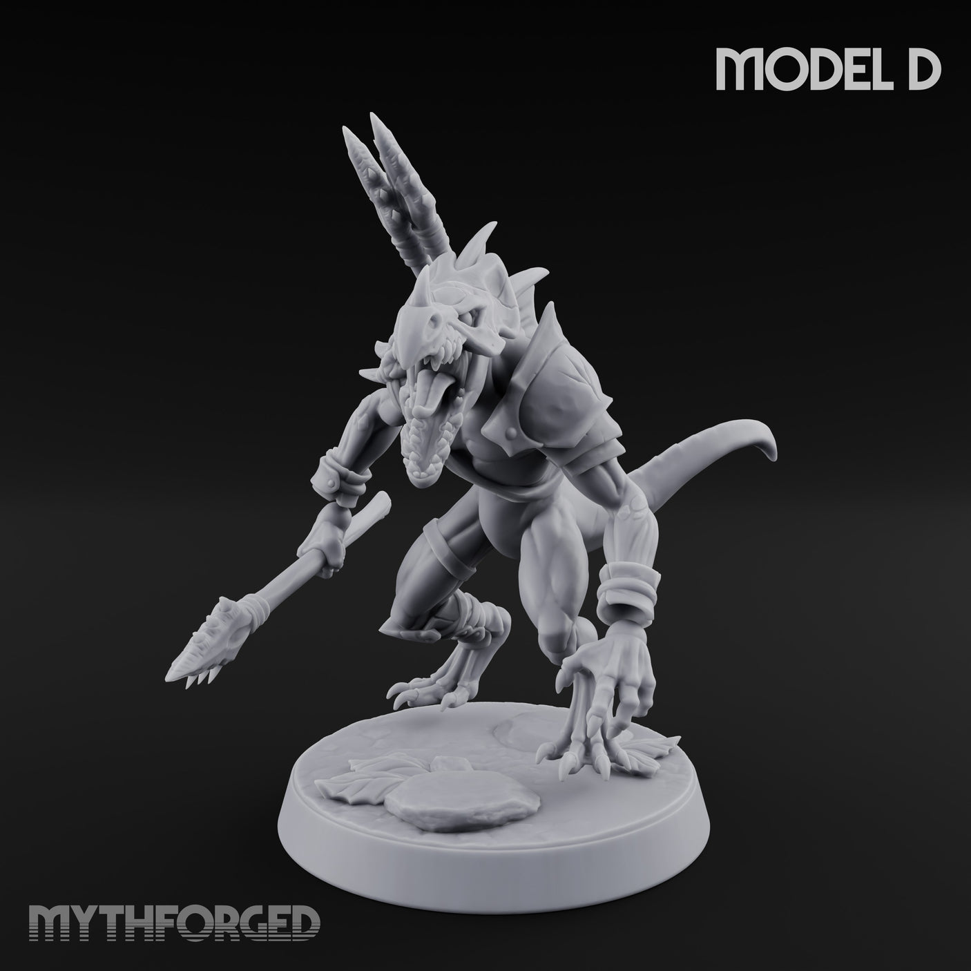 Blowpipe Blasting Lizardfolk Warrior D gallery 15