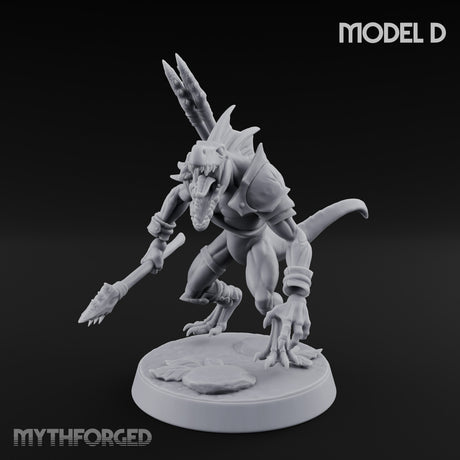 Blowpipe Blasting Lizardfolk Warrior D gallery 16