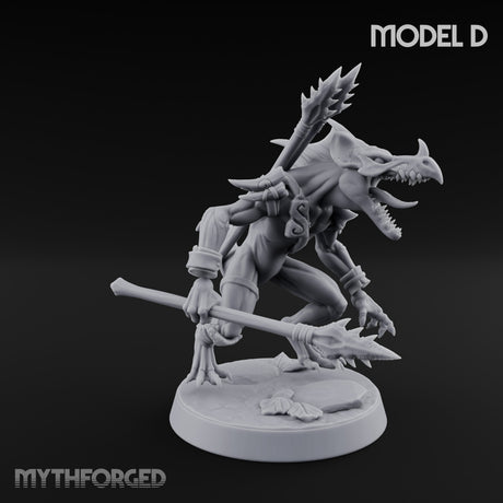 Blowpipe Blasting Lizardfolk Warrior D gallery 3