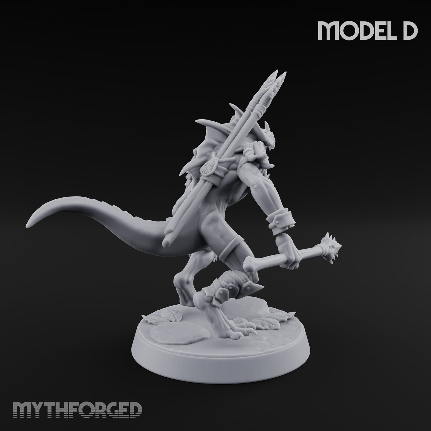 Blowpipe Blasting Lizardfolk Warrior D gallery 7