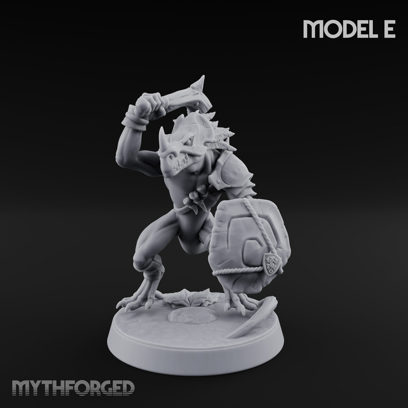 Blowpipe Blasting Lizardfolk Warrior E gallery 1