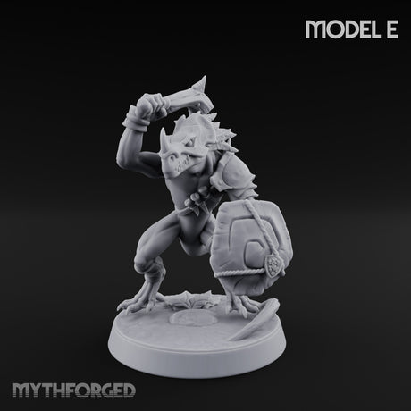 Blowpipe Blasting Lizardfolk Warrior E gallery 1