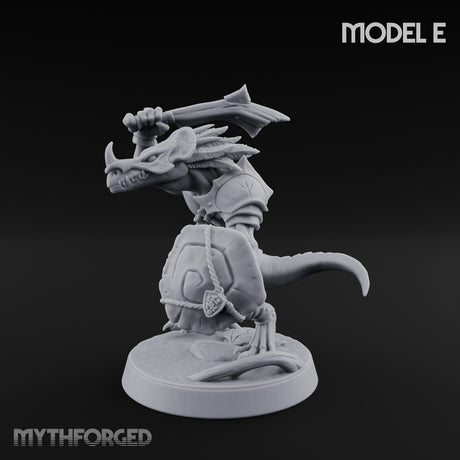 Blowpipe Blasting Lizardfolk Warrior E gallery 15