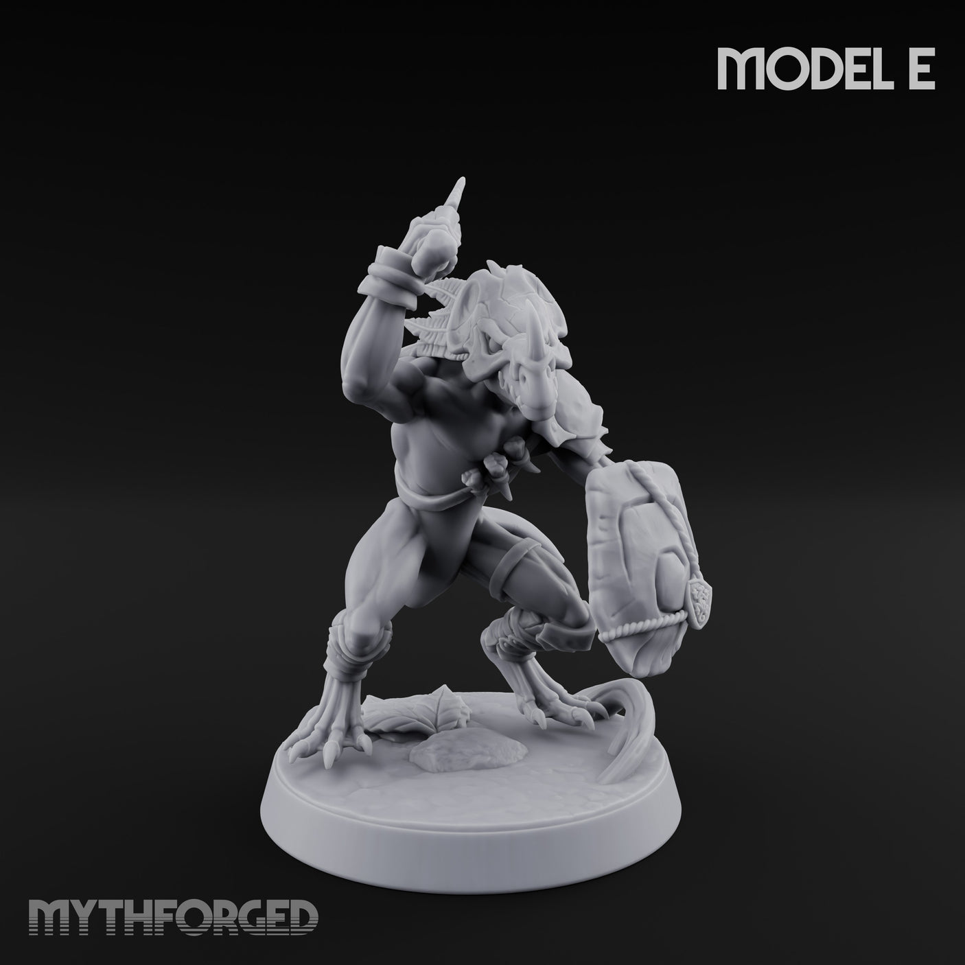 Blowpipe Blasting Lizardfolk Warrior E gallery 3