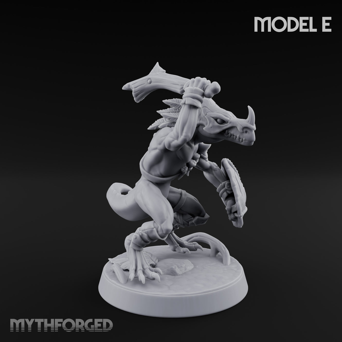 Blowpipe Blasting Lizardfolk Warrior E gallery 5
