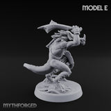 Blowpipe Blasting Lizardfolk Warrior E gallery 7