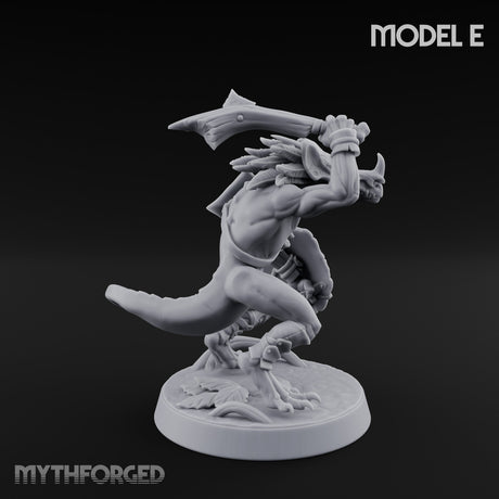 Blowpipe Blasting Lizardfolk Warrior E gallery 7
