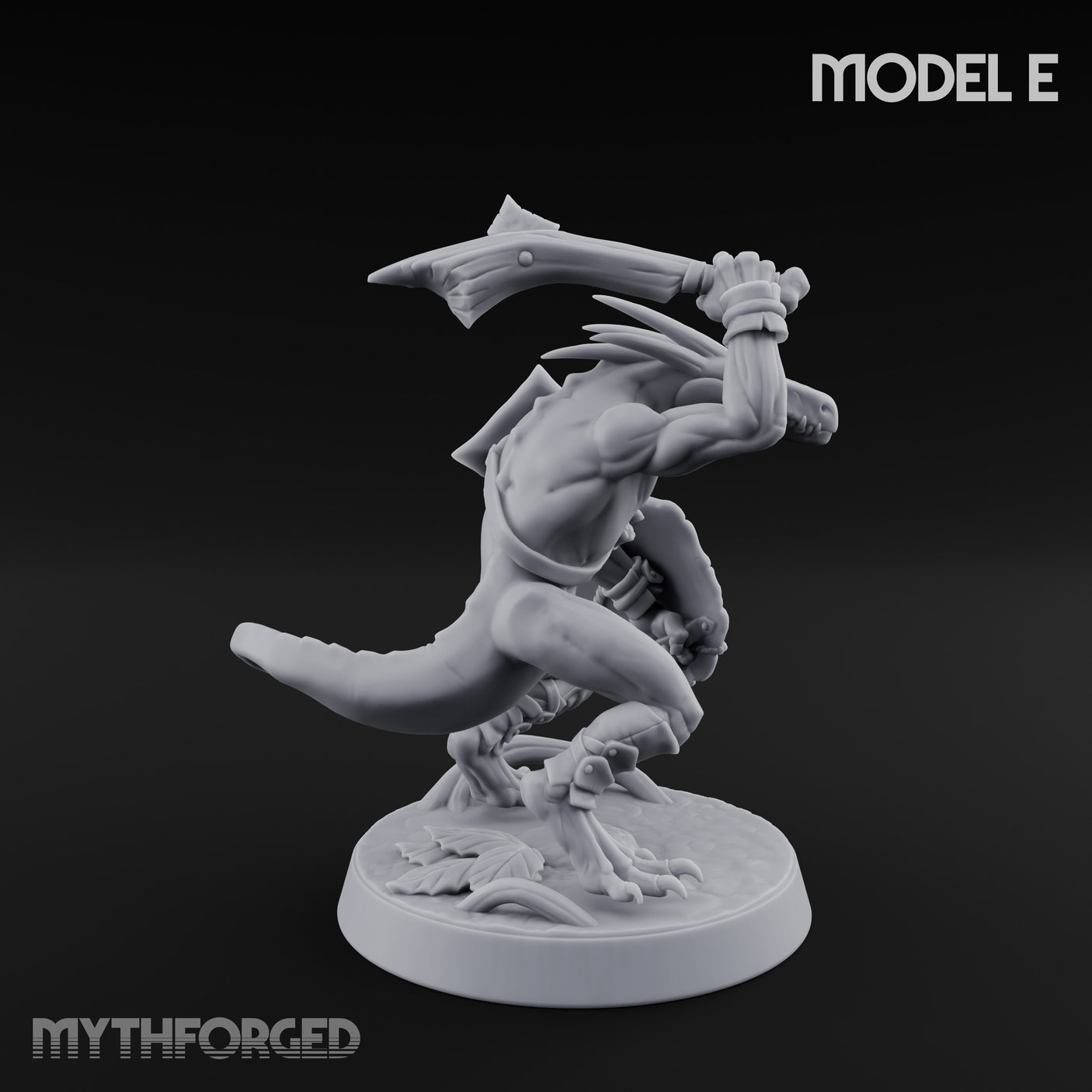 Blowpipe Blasting Lizardfolk Warrior E gallery 8