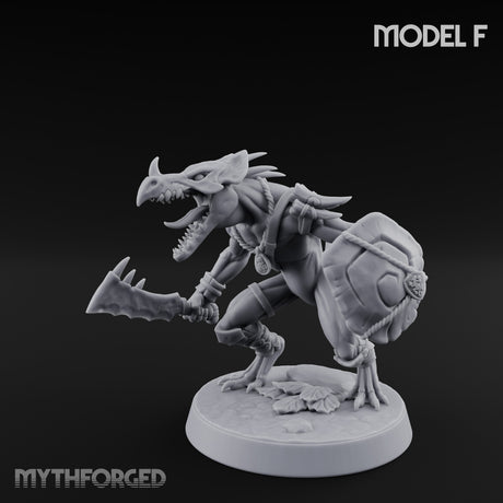 Blowpipe Blasting Lizardfolk Warrior F gallery 1
