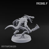 Blowpipe Blasting Lizardfolk Warrior F gallery 10