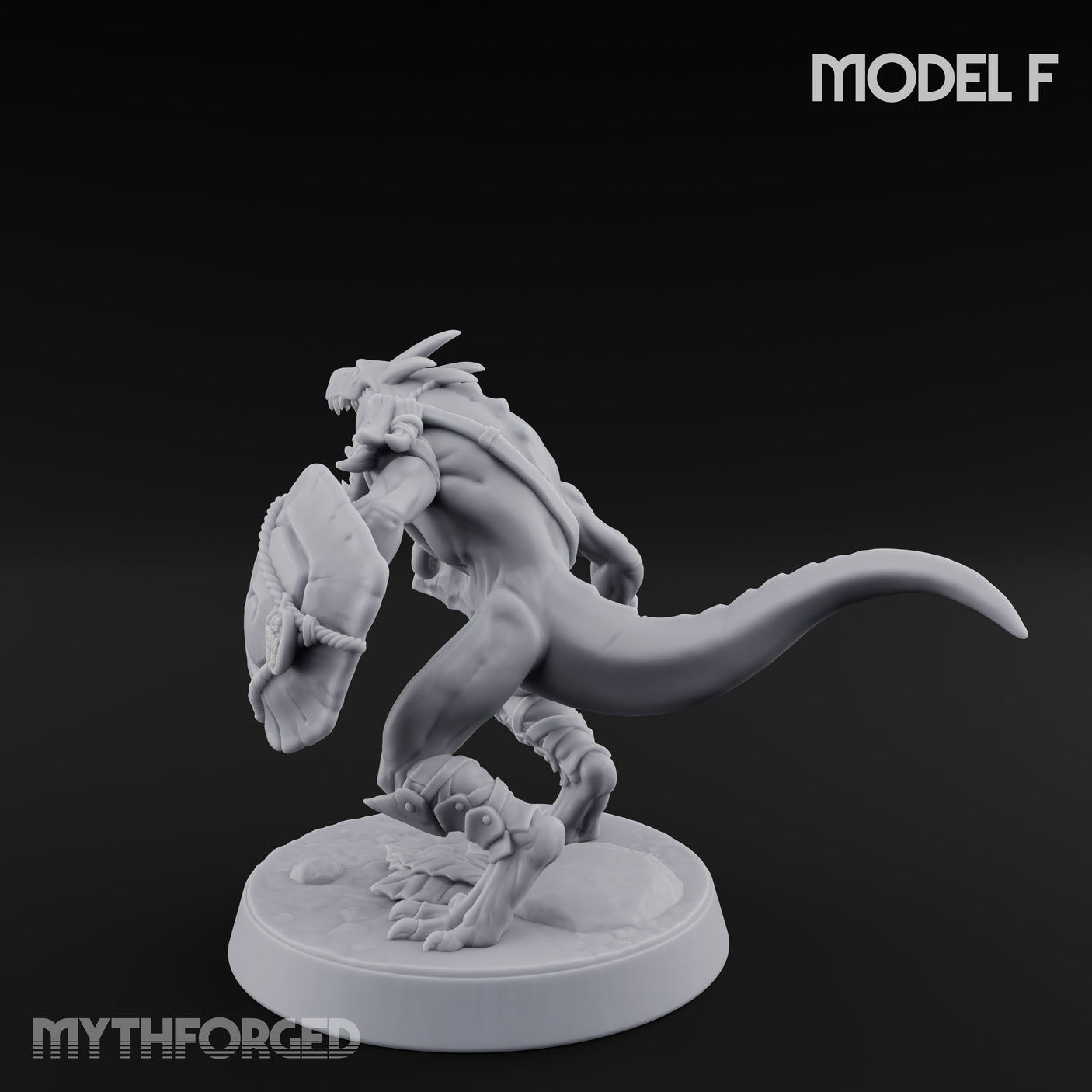 Blowpipe Blasting Lizardfolk Warrior F gallery 14