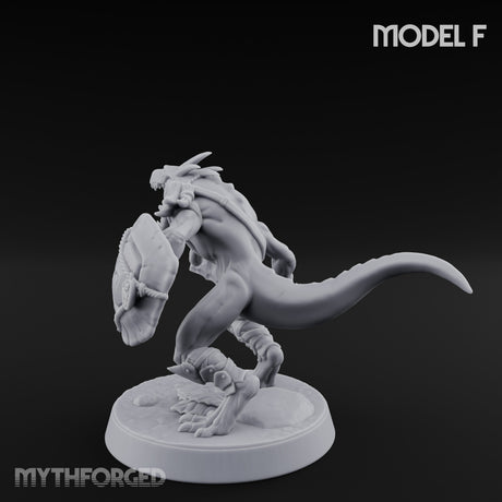 Blowpipe Blasting Lizardfolk Warrior F gallery 14