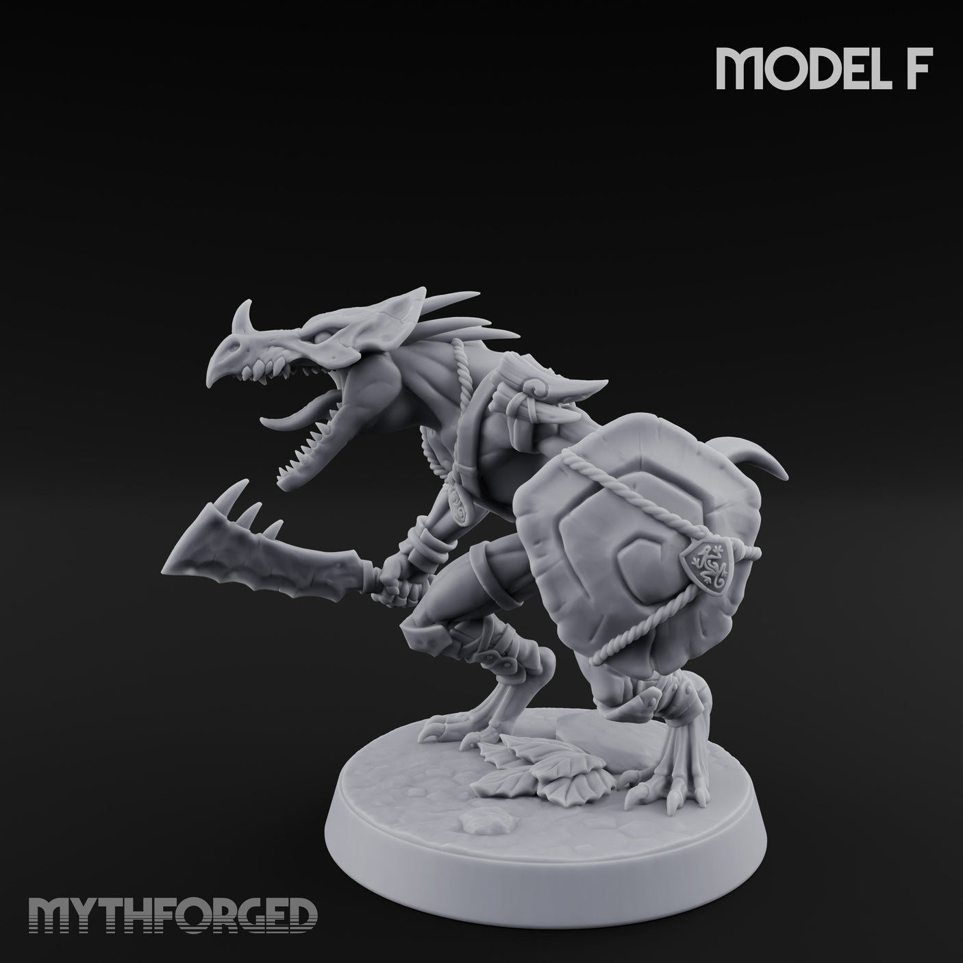 Blowpipe Blasting Lizardfolk Warrior F gallery 17