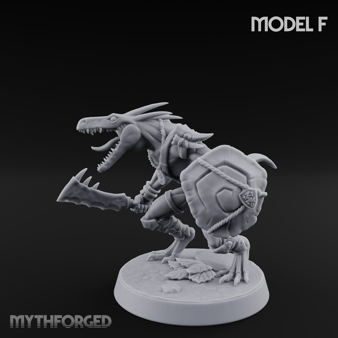 Blowpipe Blasting Lizardfolk Warrior F gallery 18